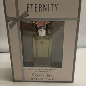 Calvin Klein Eternity Eau de Parfum 15 ml - Silver and White